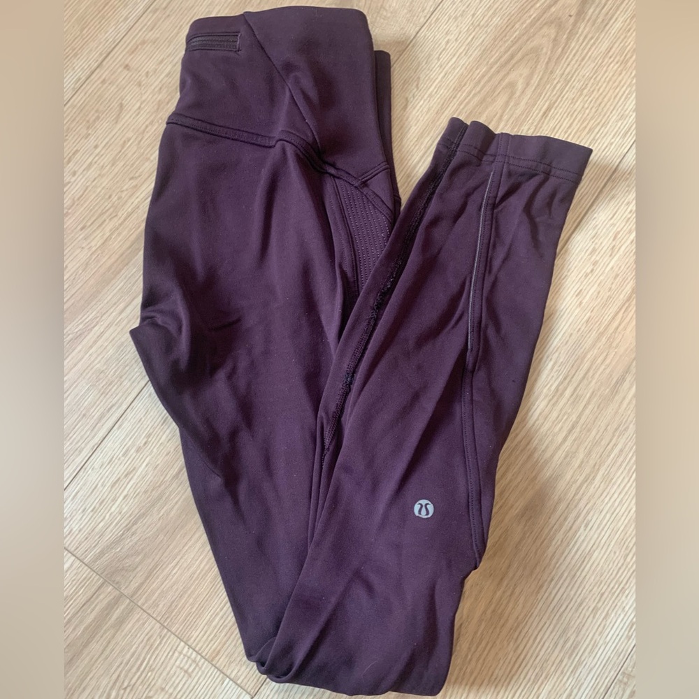 lululemon athletica Dark Purple Leggings